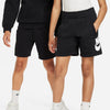 Pantaloni scurti negri Nike K Nsw Club Ft Hbr 6 - 15 Ani - 2