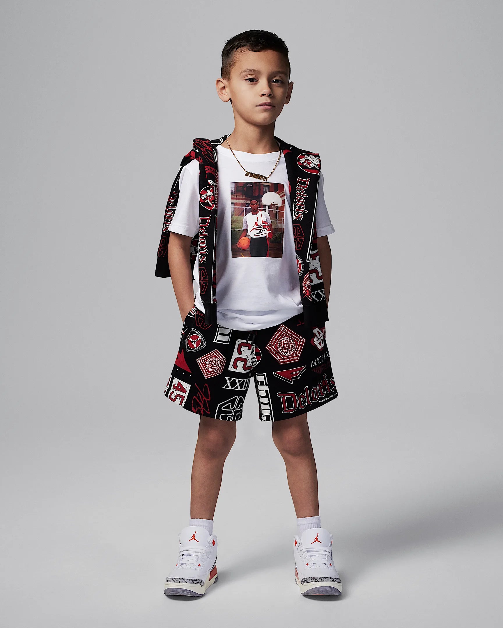 Tricou-Nike-Jordan Mj Brand Photo Ss Crew 2 - 7 Ani