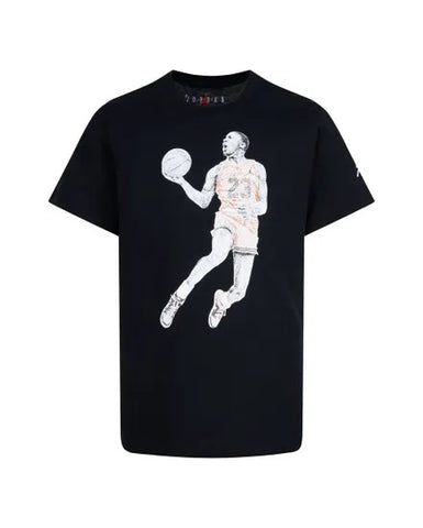 Tricou Nike Jdb Air Jordan Dots Ss Tee 2 - 7 Ani