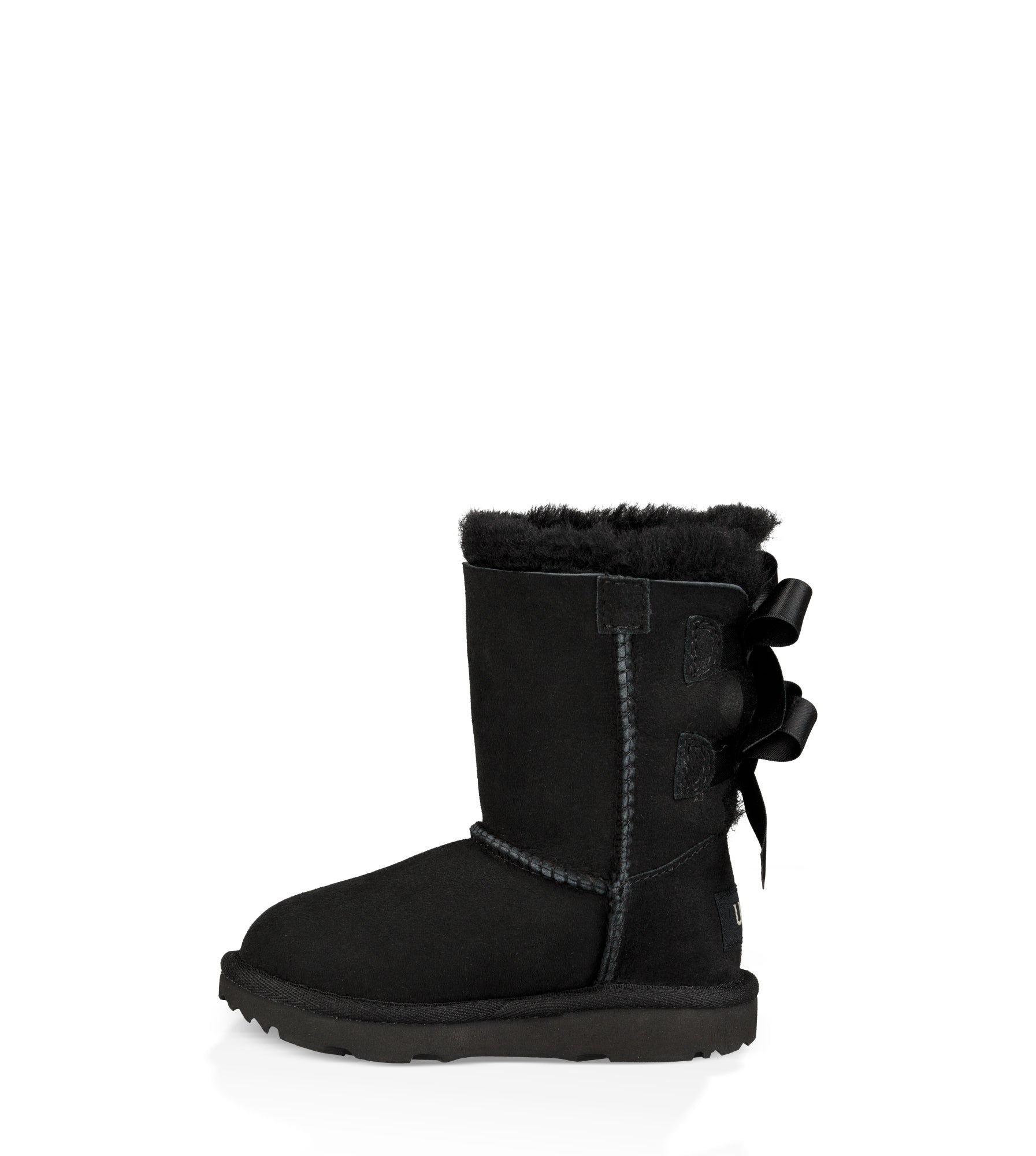 Image of Cizme imblanite de piele intoarsa Bailey Bow II UGG AUSTRALIA EU 22- EU 30