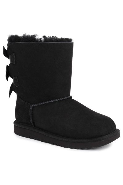 nu Cizme imblanite de piele intoarsa UGG Bailey Bow II EU 22- EU 30