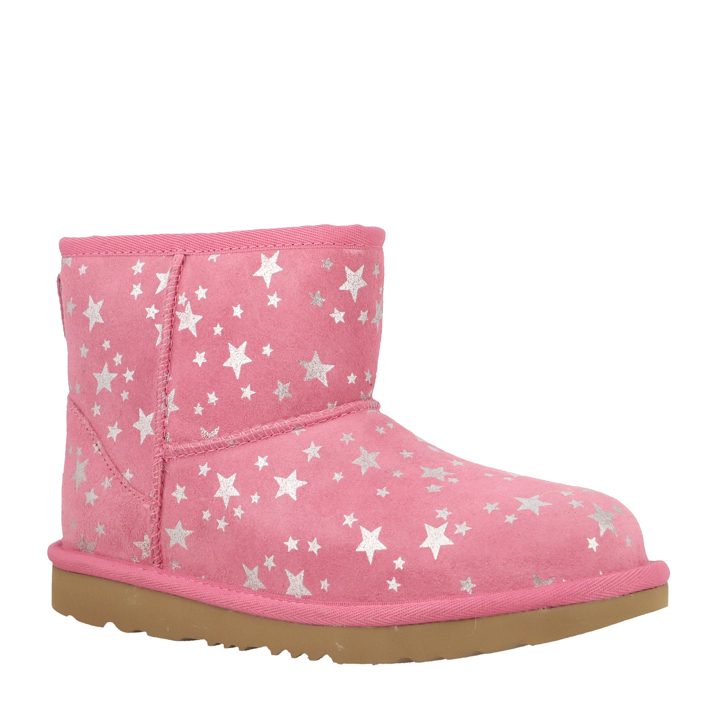 Cizme imblanite de piele intoarsa Classic Mini II Stars  UGG AUSTRALIA EU 22 - EU 30