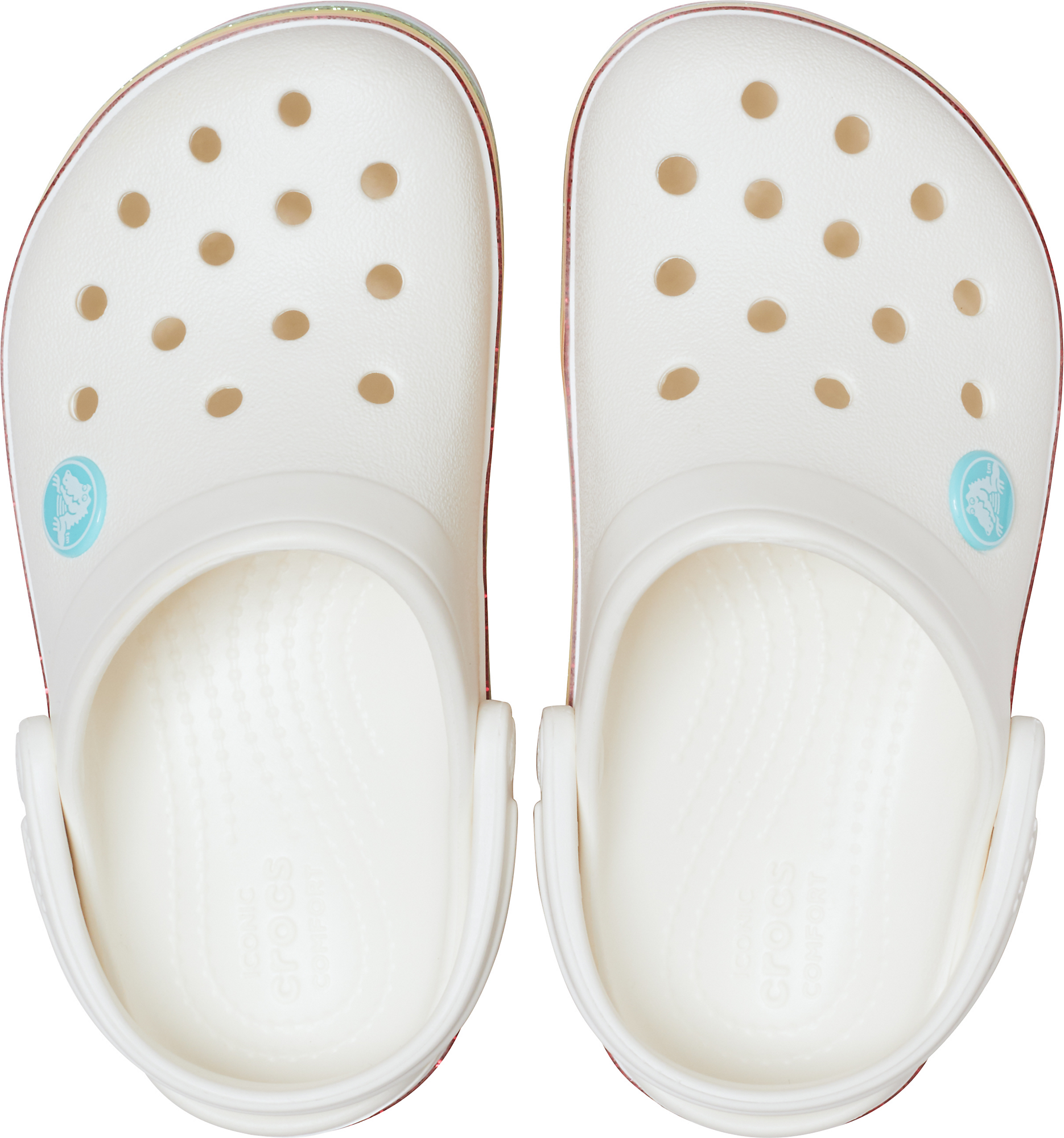 Sandale Crocband Rainbow Glitter Crocs EU 22- EU 31