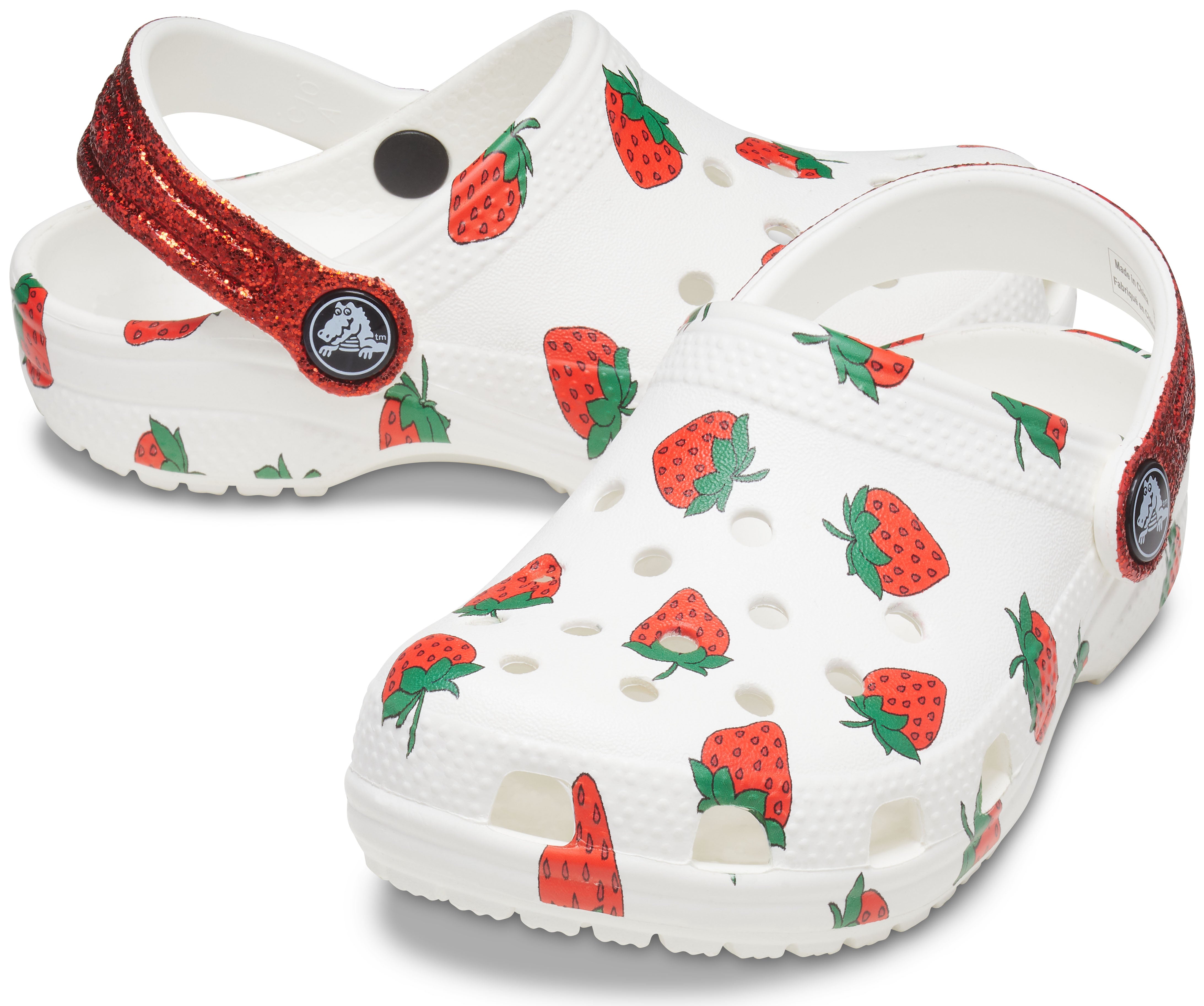 Slapi Crocs Classic Food Print Clog EU 23 - EU 31