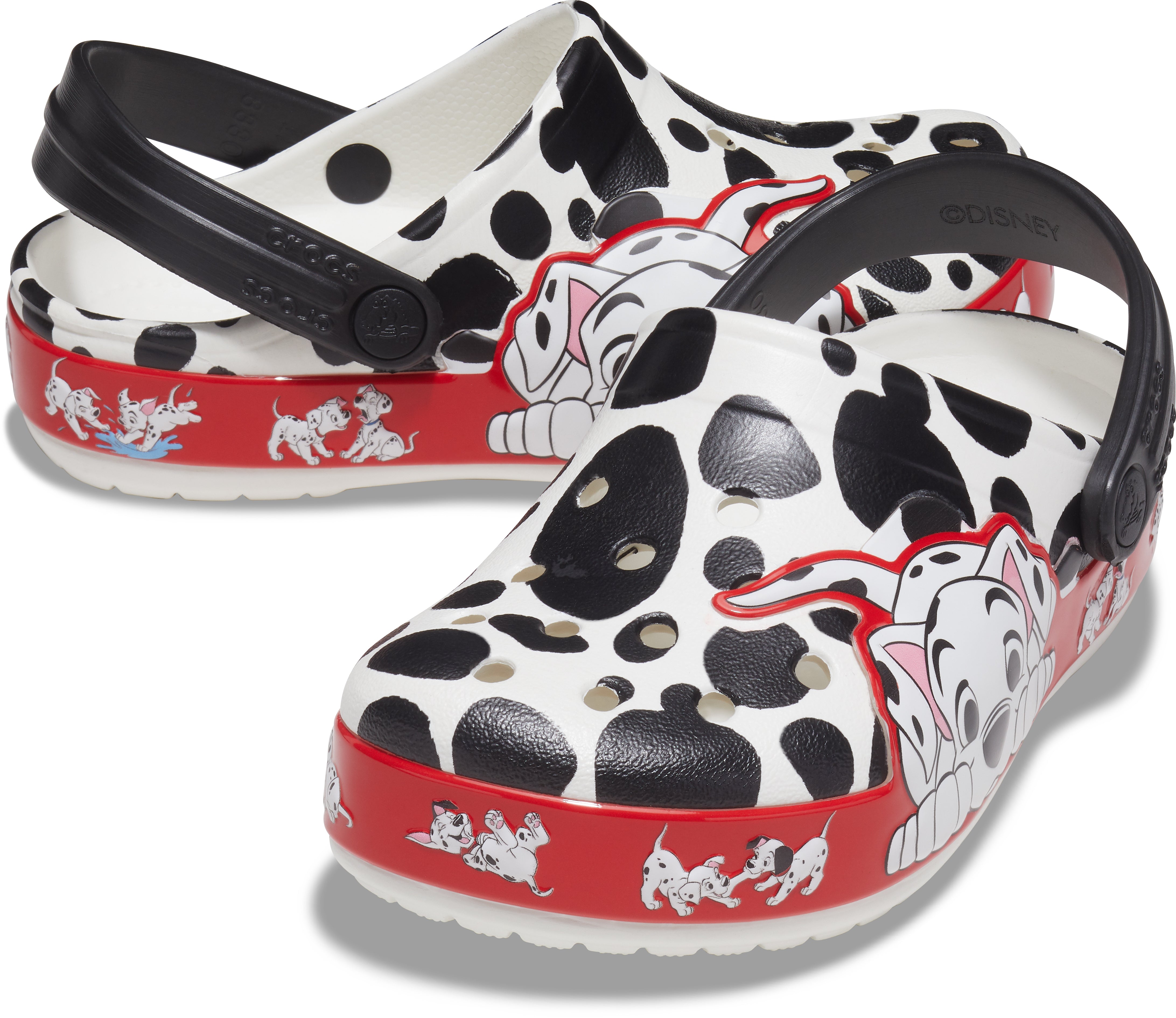 Slapi Crocs Crocs 101 Dalmatians Clog EU23-EU30