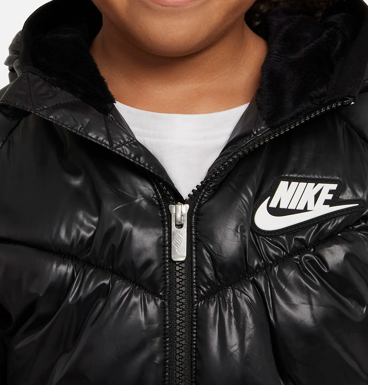 Image of Geaca Chevron Cinched Puffer Nike 4-7 ani