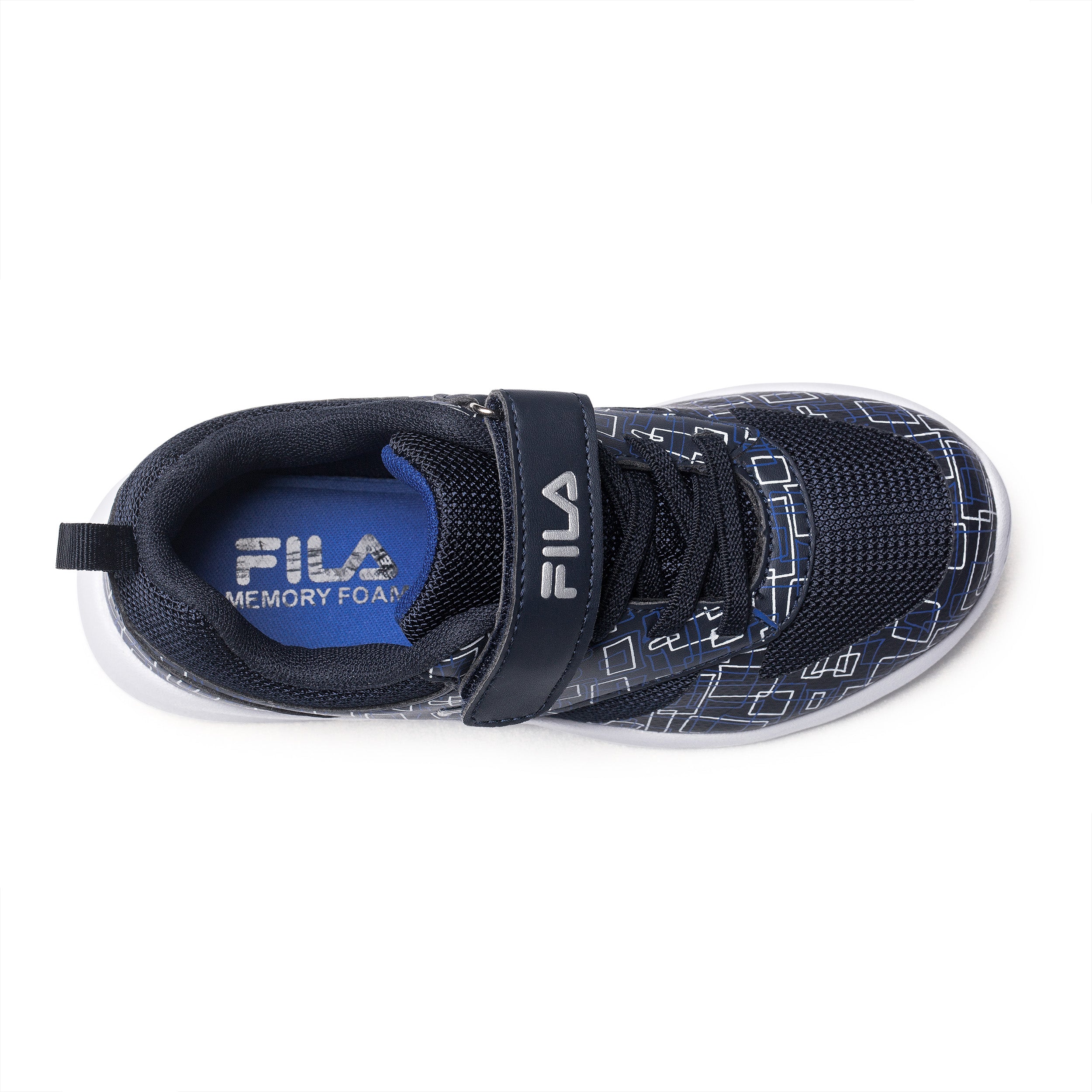 Image of Pantofi sport  Memort Print 2 Velcro  EU 28 - EU 36  Fila