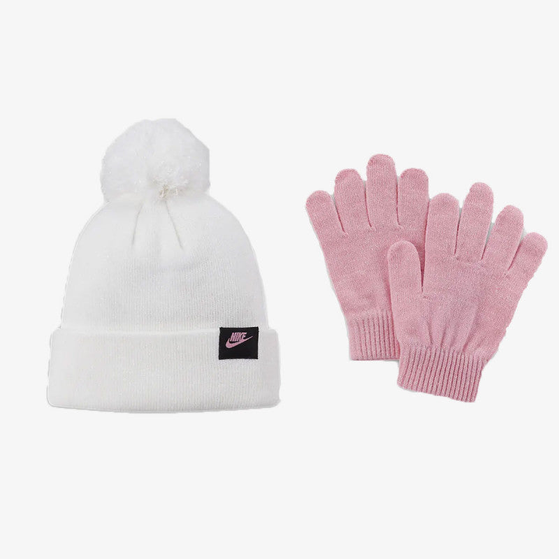 Set caciula si manusi copii Nan Futura Lurex Nike - marime unica