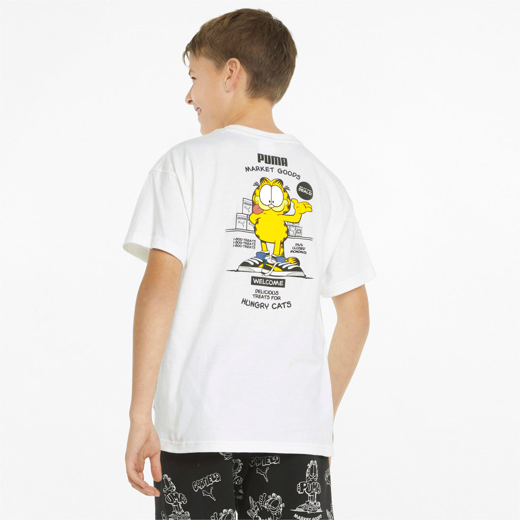 Tricou Puma Puma X Garfield Graphic Tee 4-10 ani