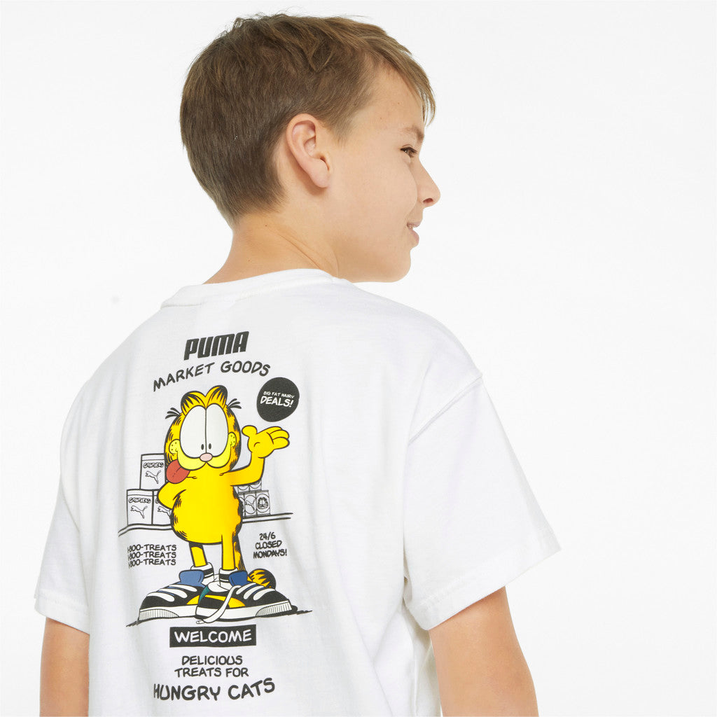 Tricou Puma Puma X Garfield Graphic Tee 4-10 ani
