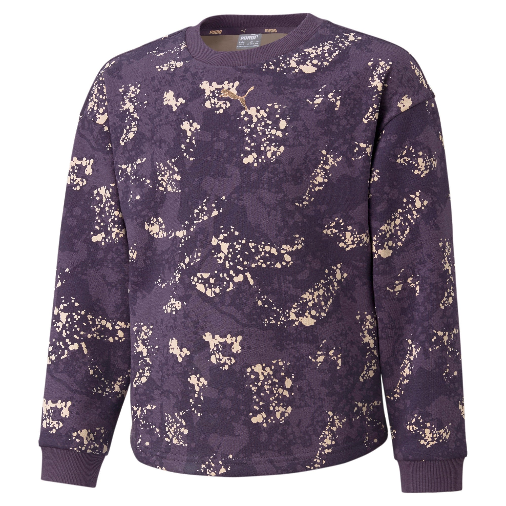 Bluza Alpha Aop Crew Fl G Puma 4- 12 ani