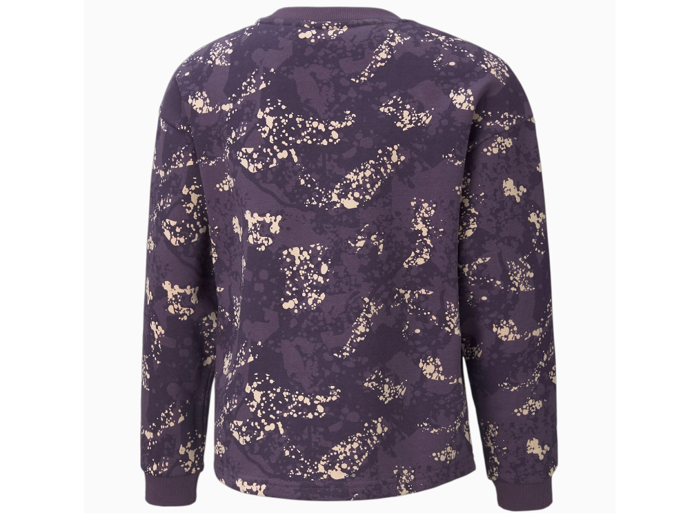 Bluza Alpha Aop Crew Fl G Puma 4- 12 ani