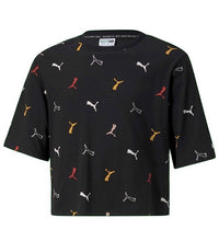Tricou Classics Graphics AOP Boyfriend Puma 4- 12 ani