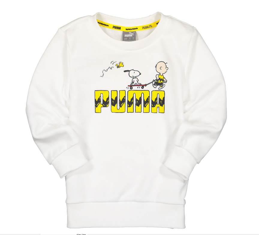 Bluza X PEANUTS Puma 18 luni- 10 ani
