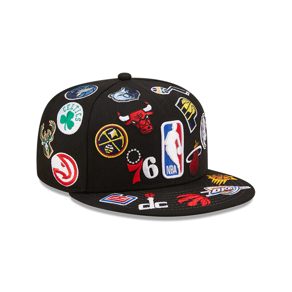 Sapca New Era All Over Patch 59Fifty Nba 6-13 ani