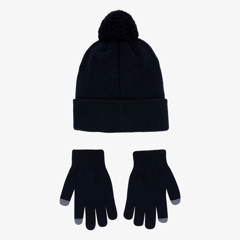 Set caciula si manusi Jordan HBR Nike 8-15 ani