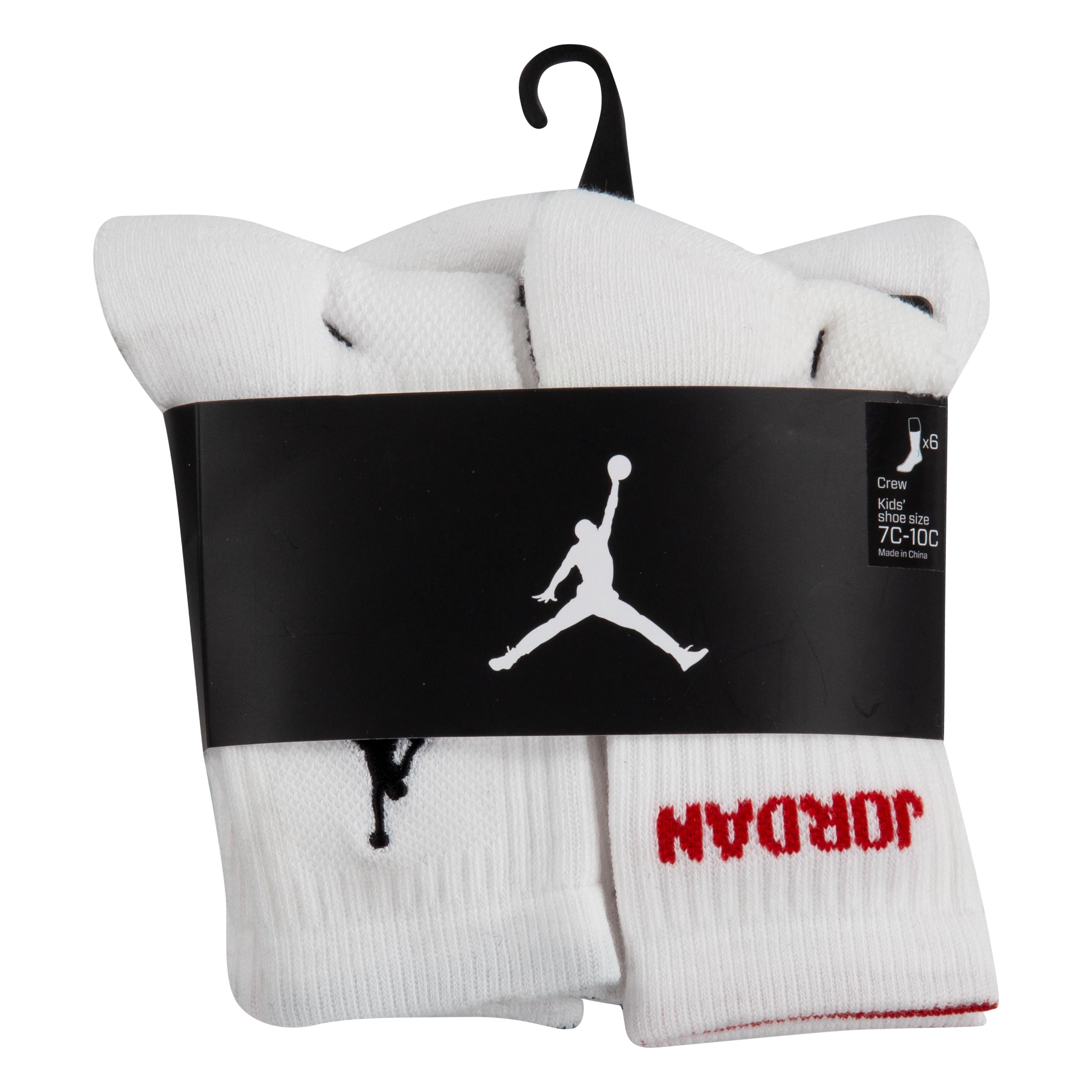Image of Set 6 sosete Jordan legend Nike 4-9 ani