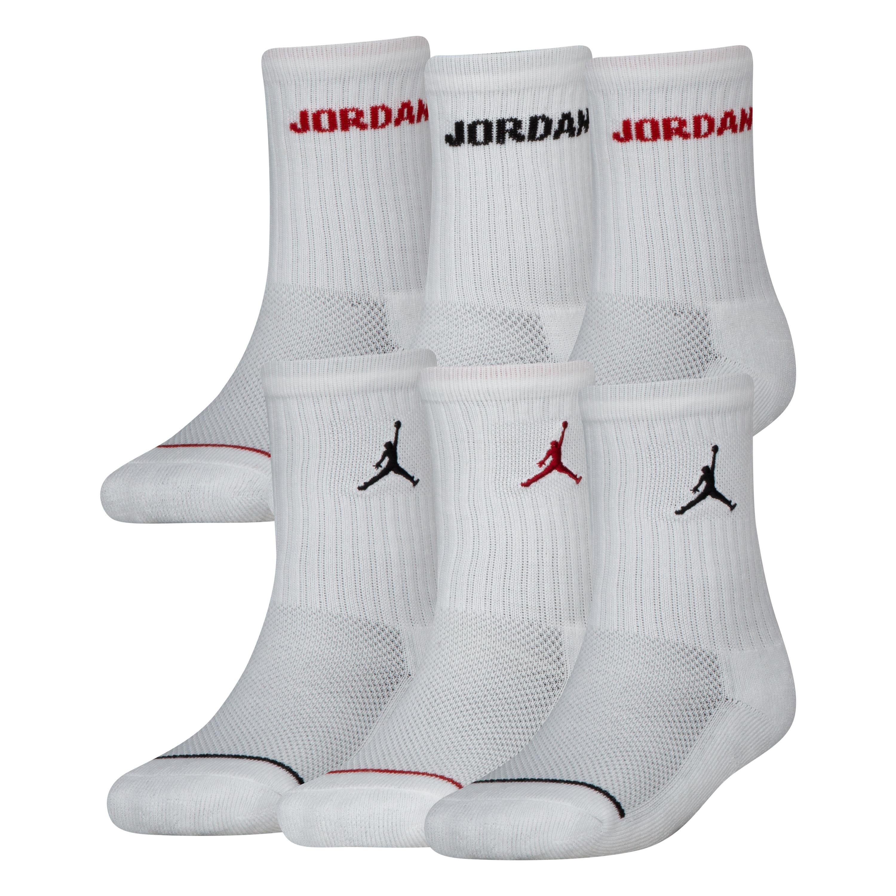 Image of Set 6 sosete Jordan legend Nike 4-9 ani