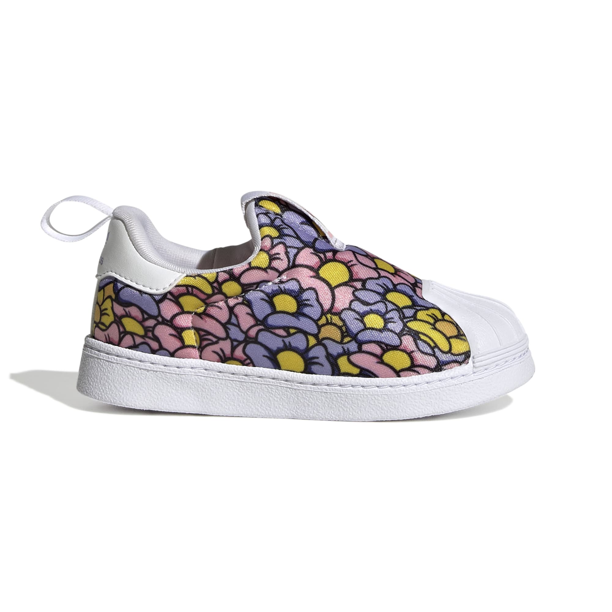 Pantofi sport copii Superstar 360 I Adidas Originals EU 20- EU 27 cu imprimeu floral
