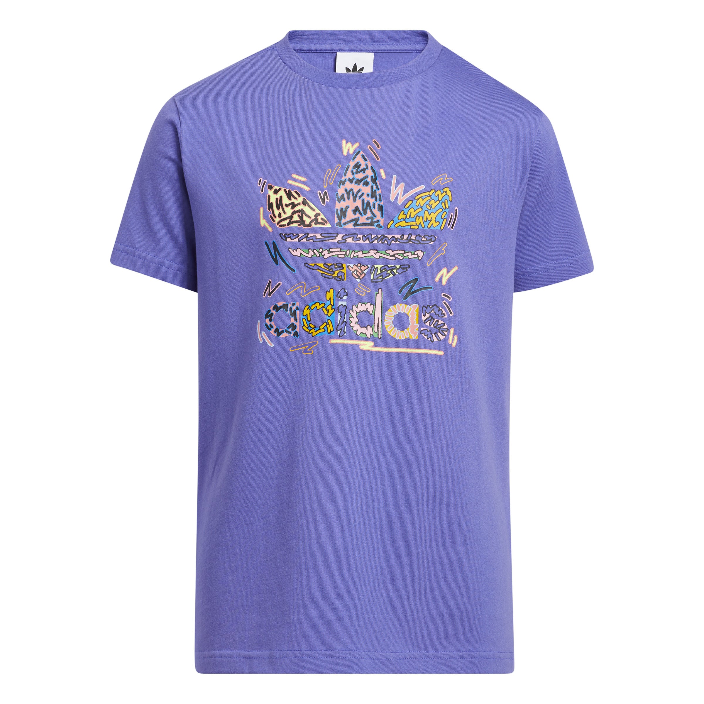 Tricou adidas Love Unites Trefoil 8-13 ani