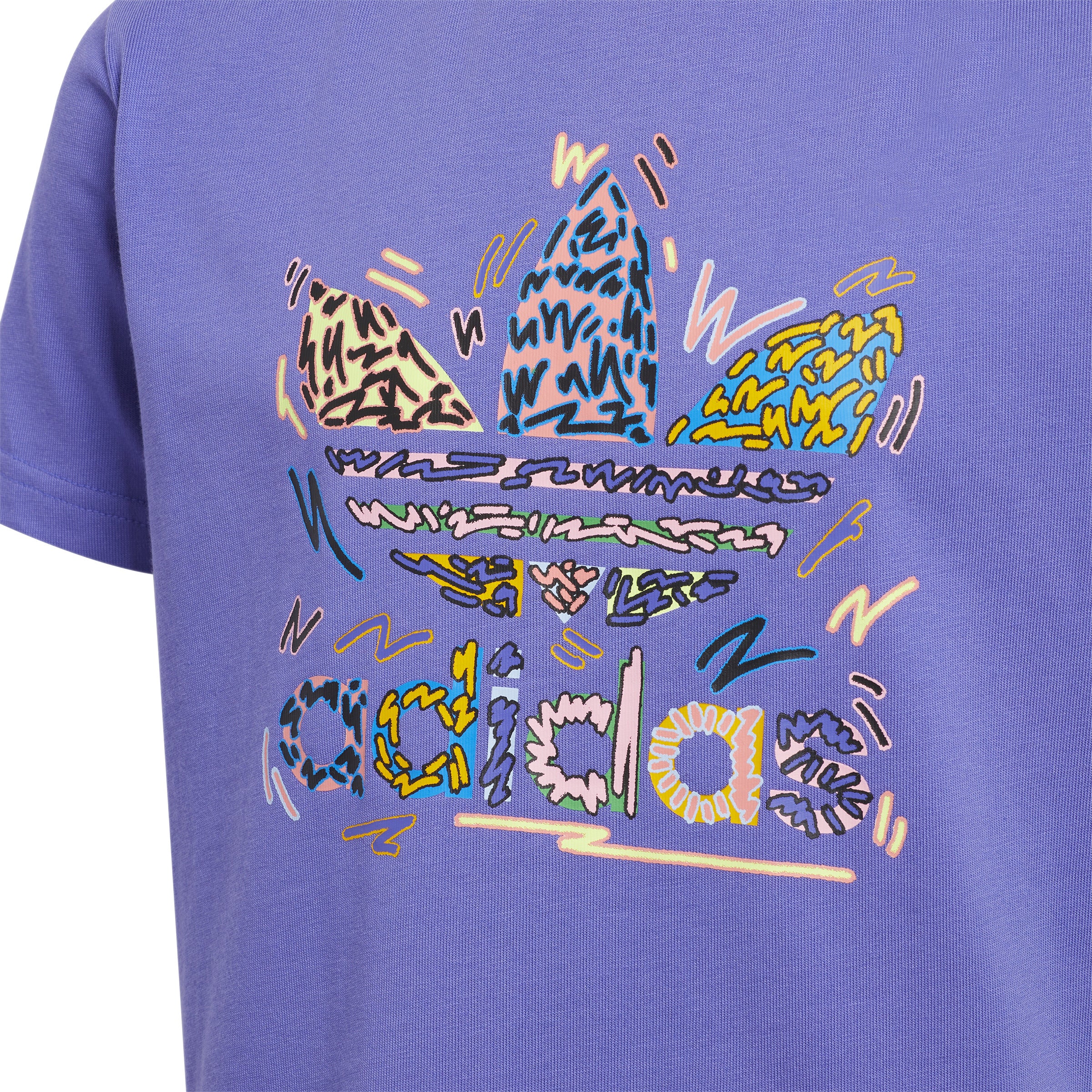 Tricou adidas Love Unites Trefoil 8-13 ani