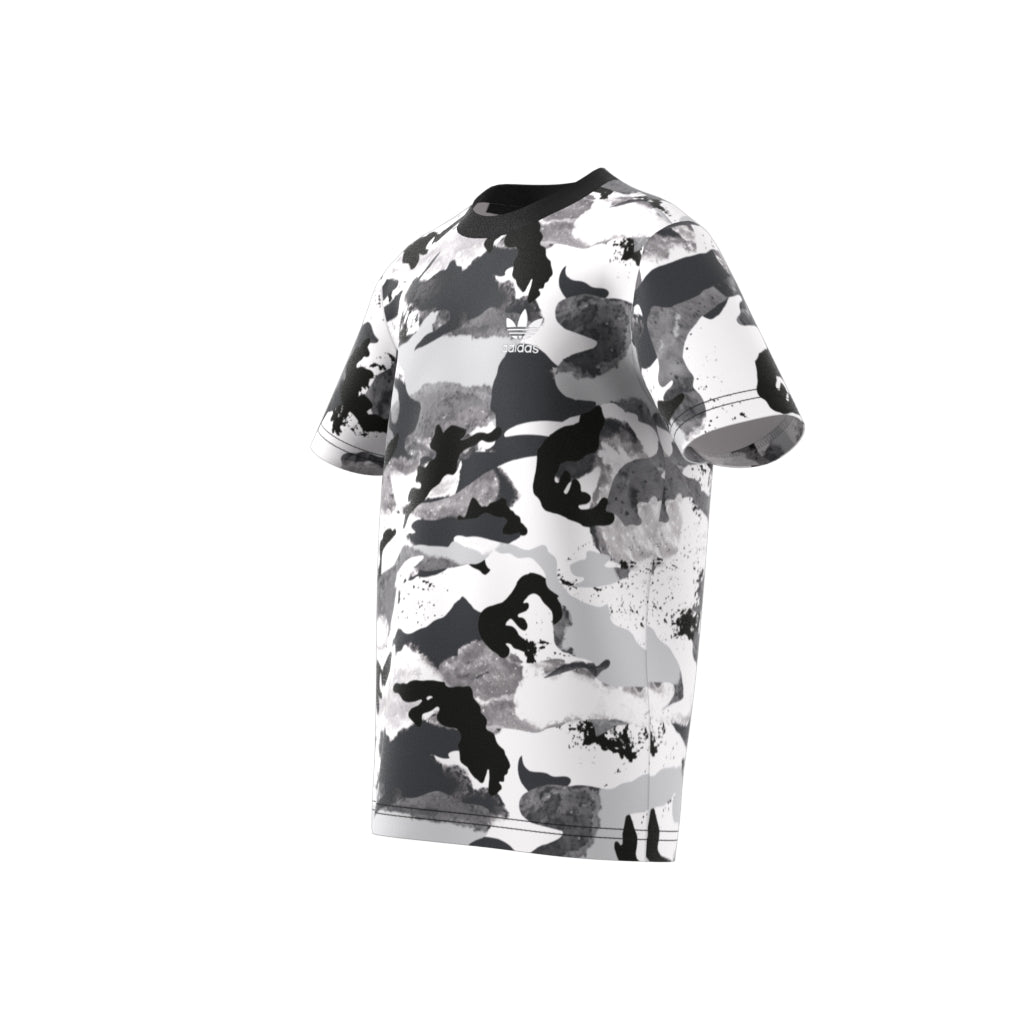 Tricou adidas Allover Print Camo 5-8 ani