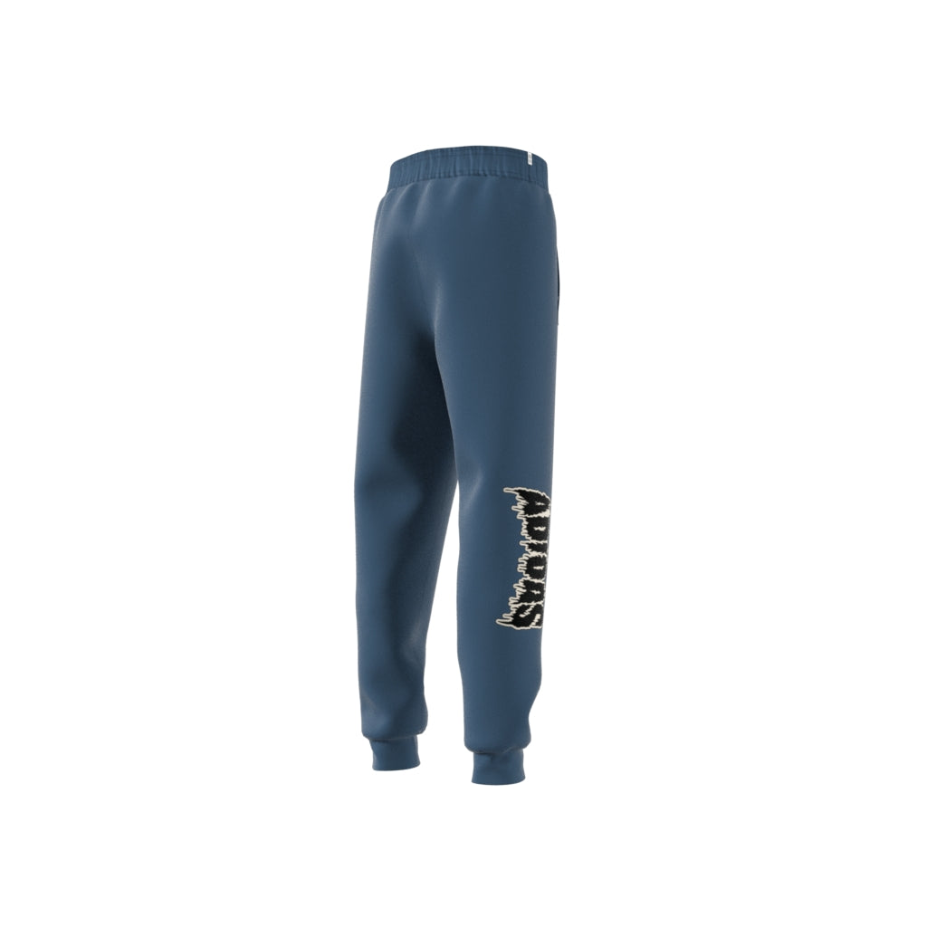 Image of Pantaloni sport copii Adidas Graphic 12-16 ani cu imprimeu pe picior