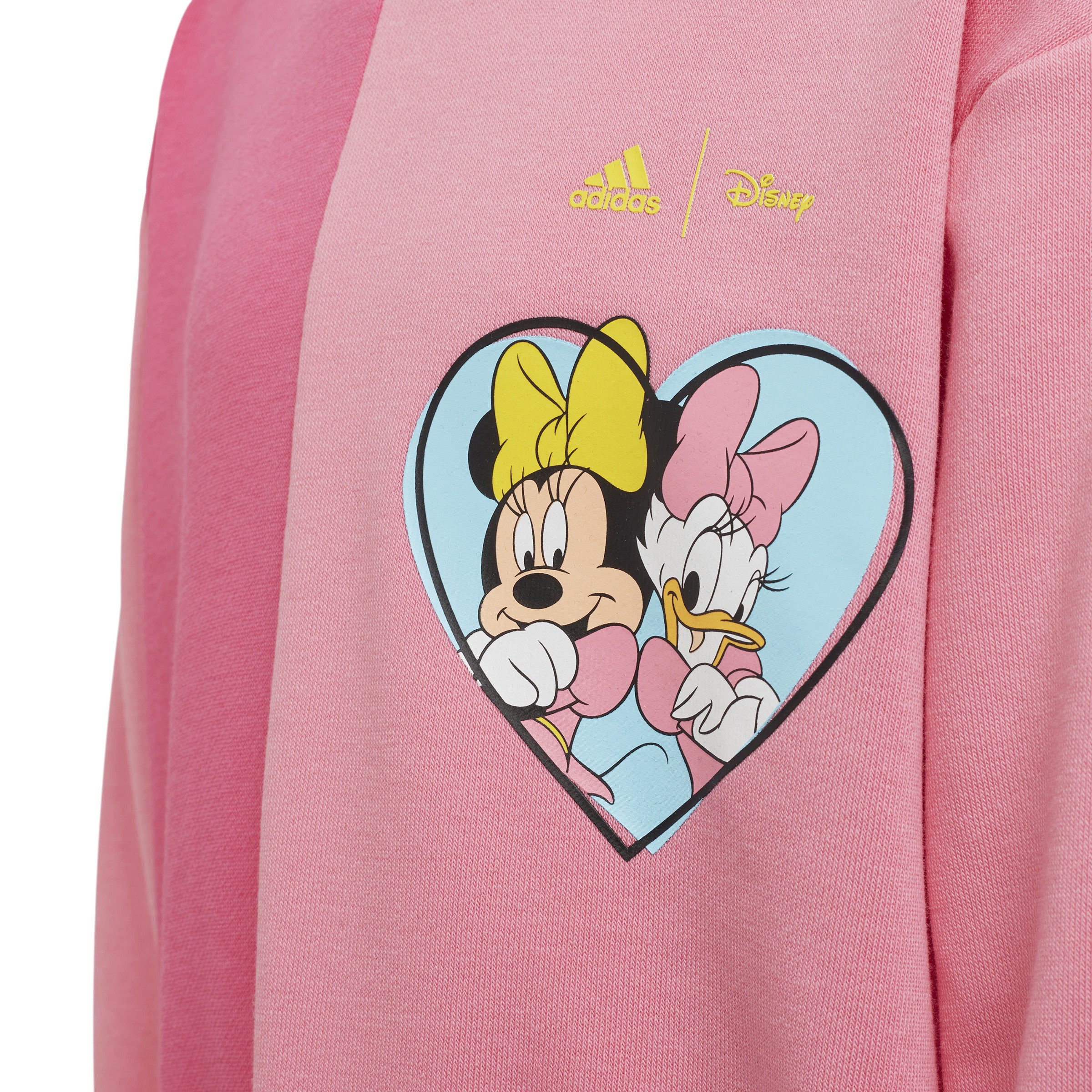 Image of Rochie pentru copii Adidas x Disney Daisy Duck - detaliu cu minnie si daisy