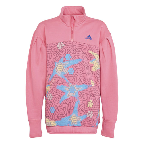 Bluza sport pentru copii Adidas Power Fleece Half-Zip 