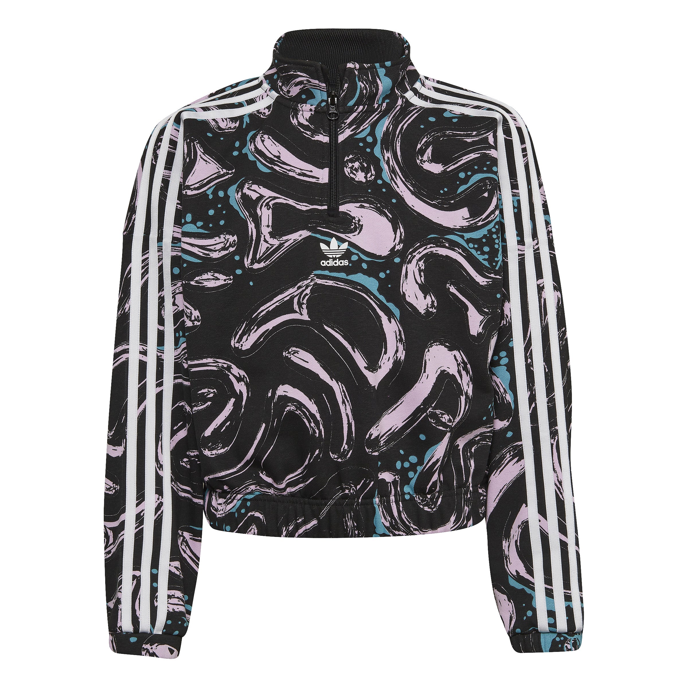 Image of Jacheta copii Adidas Hz Crop Crew 8-15 ani