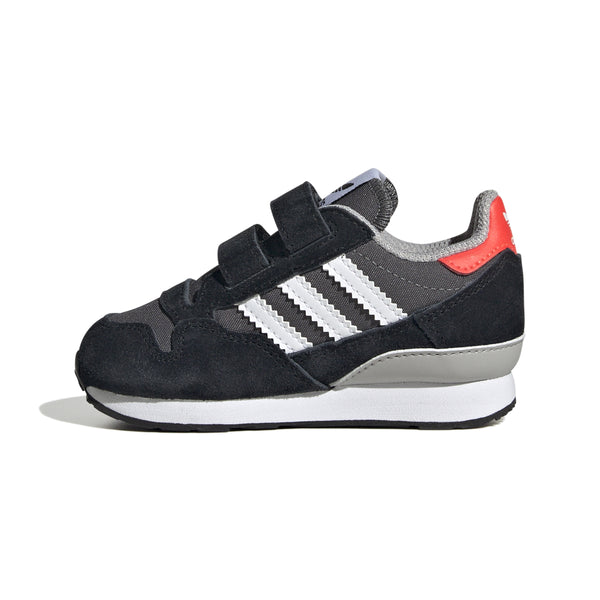 Pantofi sport copii Adidas Originals Zx 500 Cf I - negri cu dungi albe