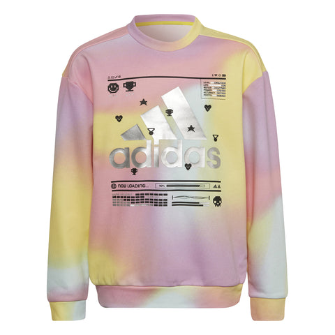 Bluza fete Adidas U Arkd3 Crew 8-16 ani