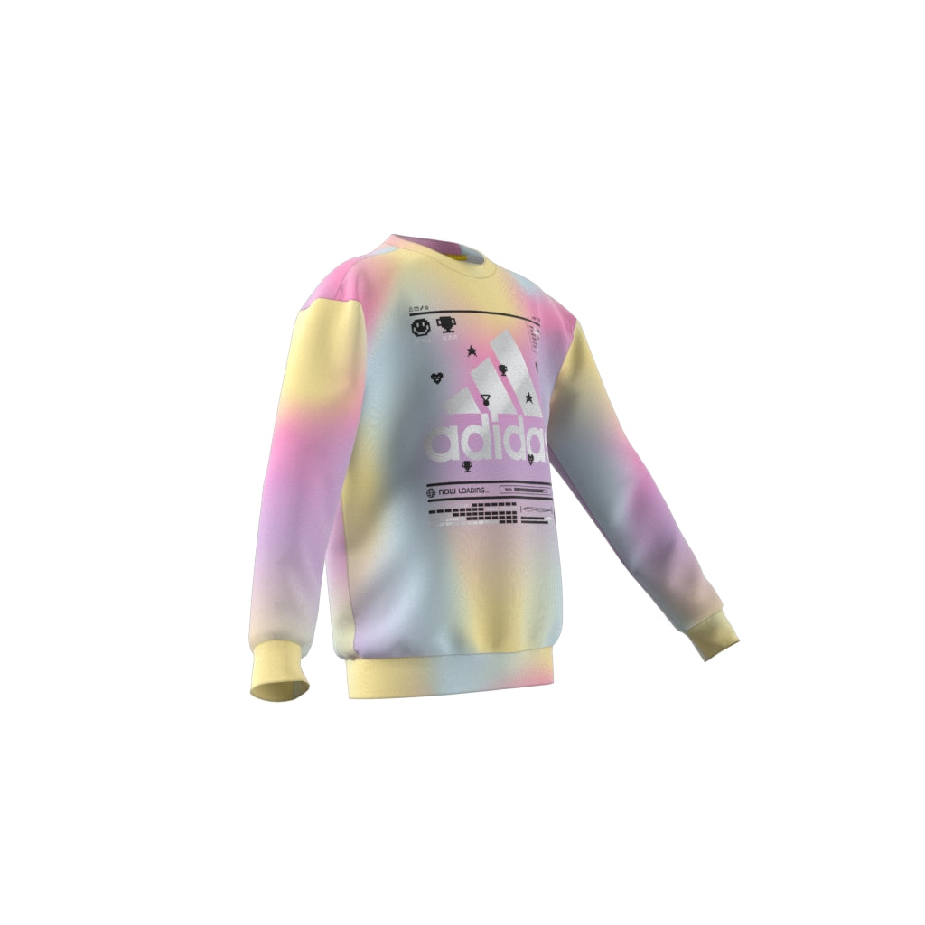 Image of Bluza fete Adidas U Arkd3 Crew 8-16 ani - 10