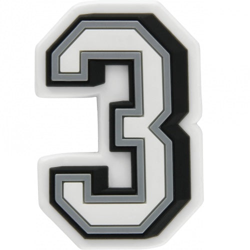 Accesoriu Jibbitz  Number 3 Crocs