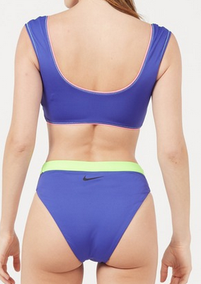 Image of Slip de baie cu talie inalta Nike XS - S - M