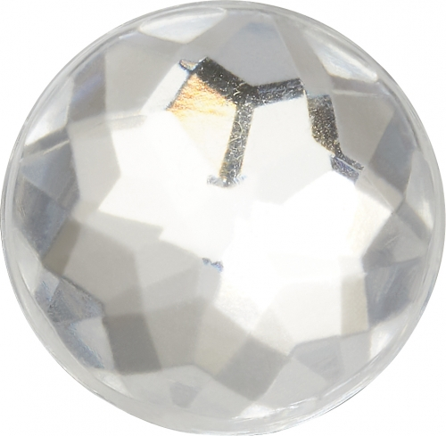 Accesoriu Jibbitz Sparkly Silver Circle Crocs