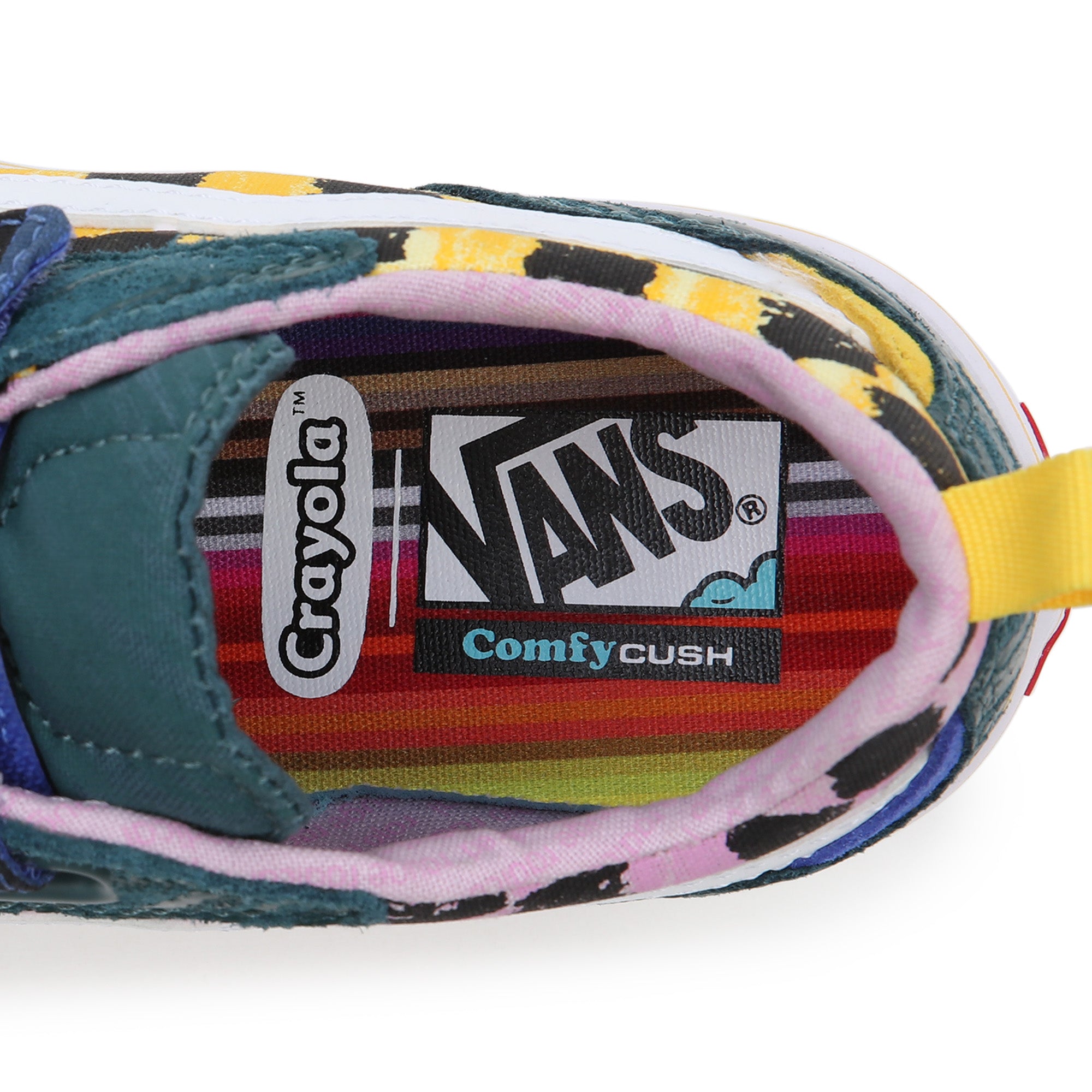 Pantofi Vans Comfycush New Skool Crayola Color Mashup EU 27- EU 34