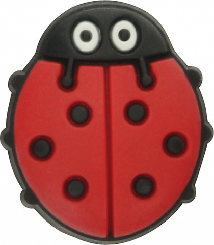 Pin  ladybug Jibbitz by Crocs